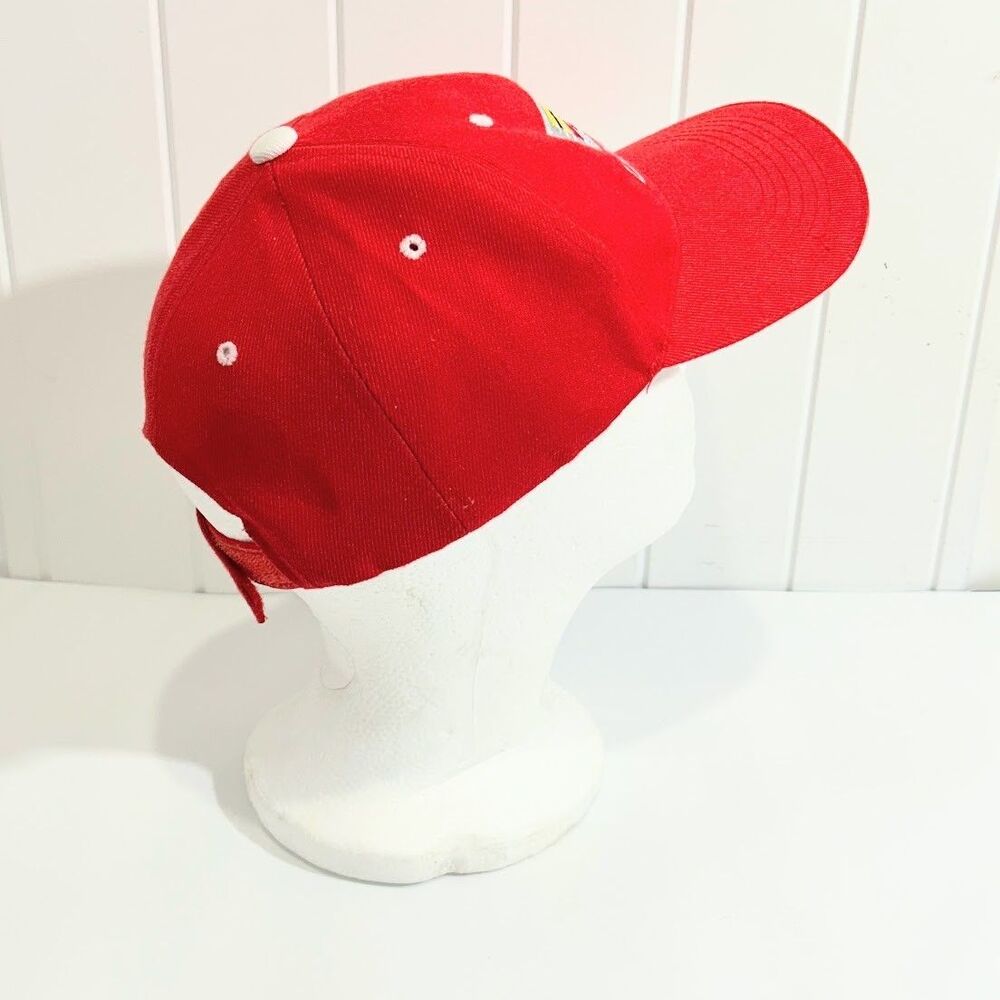 Cadillac Embroidered Logo Red Baseball Cap Dad Hat Adjustable Unisex - Picture 7 of 13